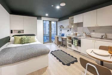 1 bed studio, Lower Gilmore Place, Fountainbridge, Edinburgh, EH39NY - Image 9